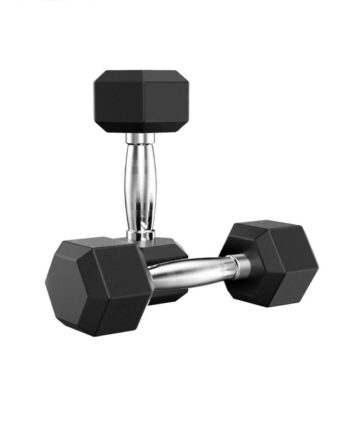 Gummibelagte Håndvægte – 2 x 7,5 KG Tilbud til Træning!