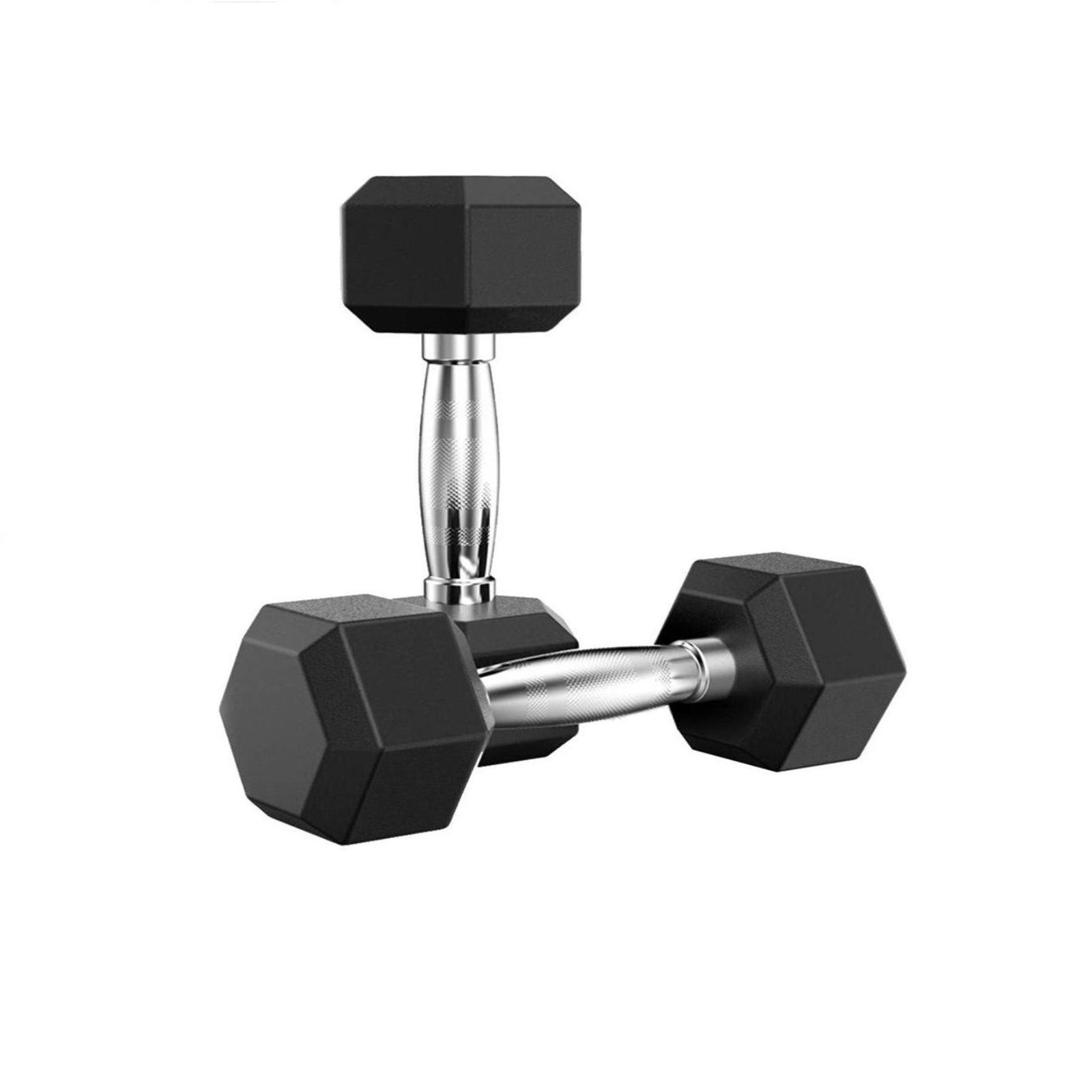 Gummibelagte Håndvægte – 2 x 7,5 KG Tilbud til Træning!