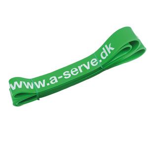 Grøn Aserve Fitness Power Elastik Hard Stk - Aserve Fitwell - 5710043253701