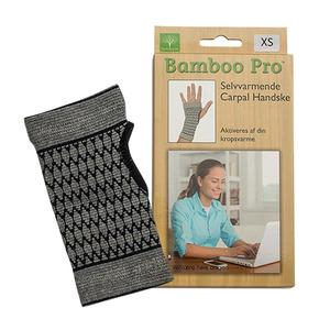Bamboo Pro Carpal Handske Flere Størrelser - Bamboo Pro Fitwell - 794504328103