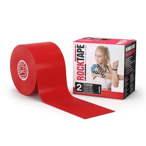 Rocktape Plain Roll Rød Stk - Rocktape Fitwell  - 3700006216289