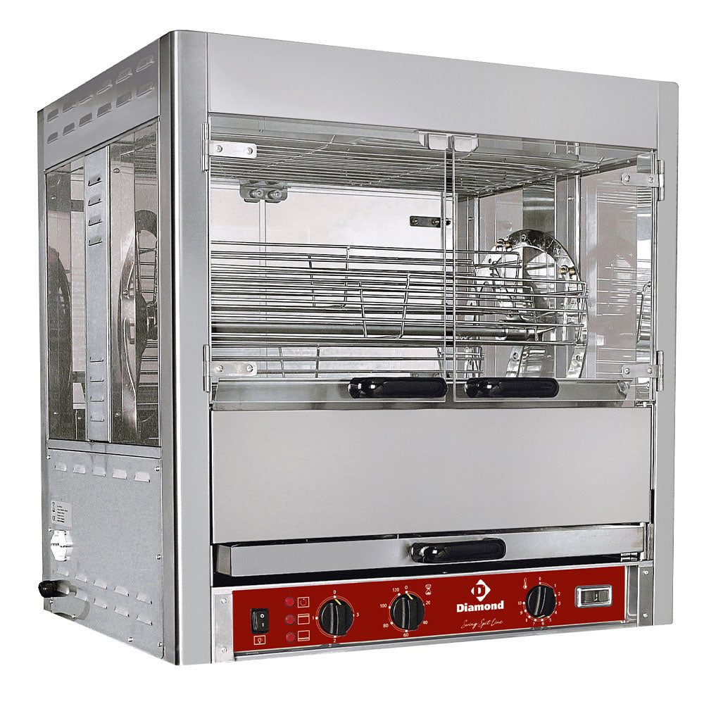 Roterende Rotisserie Kyllinger - Diamond Fitwell - 5407011595733