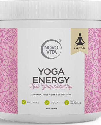 Vegansknovo Vita Yoga Energy Red Grape Berry - Novo Vita Fitwell  - 7350081130480