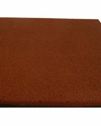 Ergofloor Ergotile Quad Gummifliser 1000x1000x15 Rød - Ergofloor Fitwell