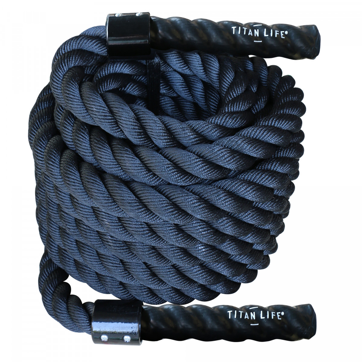 Sort Titan Life Rope 15m Black - Titan Fitness Fitwell
