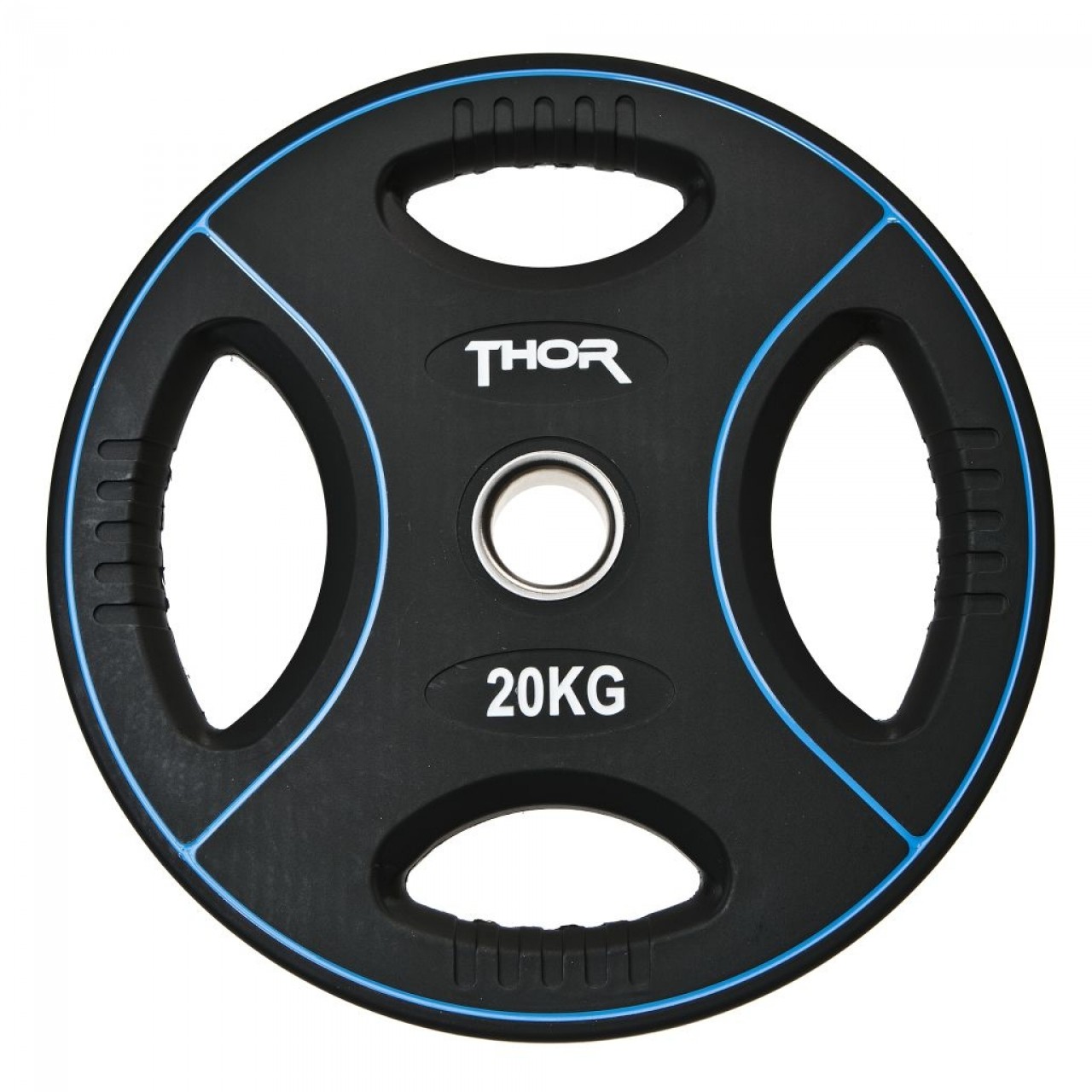 Thor Fitness Vægtskive Håndtag 20kg Stk - Thor Fitness Fitwell
