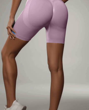 Lilla Bodycurve Scrunch Shorts Lightpurple Lightpurple - Cbl-fitness Fitwell