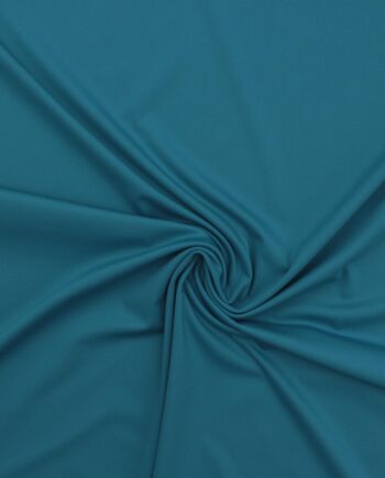 Grøn Blå Polyester Jersey Yoga Stof Elastan Polyester - Stofmoellen.dk Fitwell