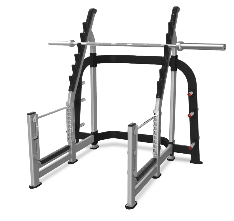 Nautilus Inspiration Olympisk Squat Rack Sølv - Nautilus Fitwell - 5714434040628