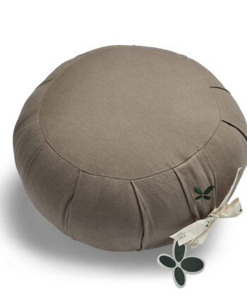 Cool Grey Cocoon Company Økologisk Zafu Meditationspude - Cocoon Company Fitwell