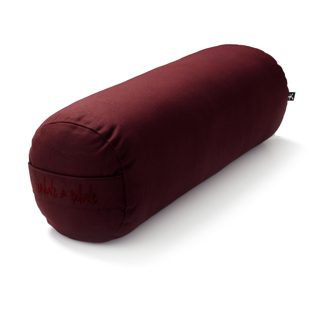 Yoga Pølle Bomulds Kapok Asana Blomme - Asana Fitwell