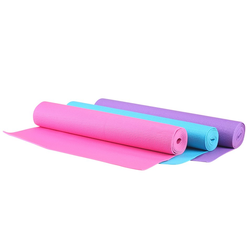 Pink Aserve Yoga Træningsmåtte - Aserve Fitwell - 5710043280578