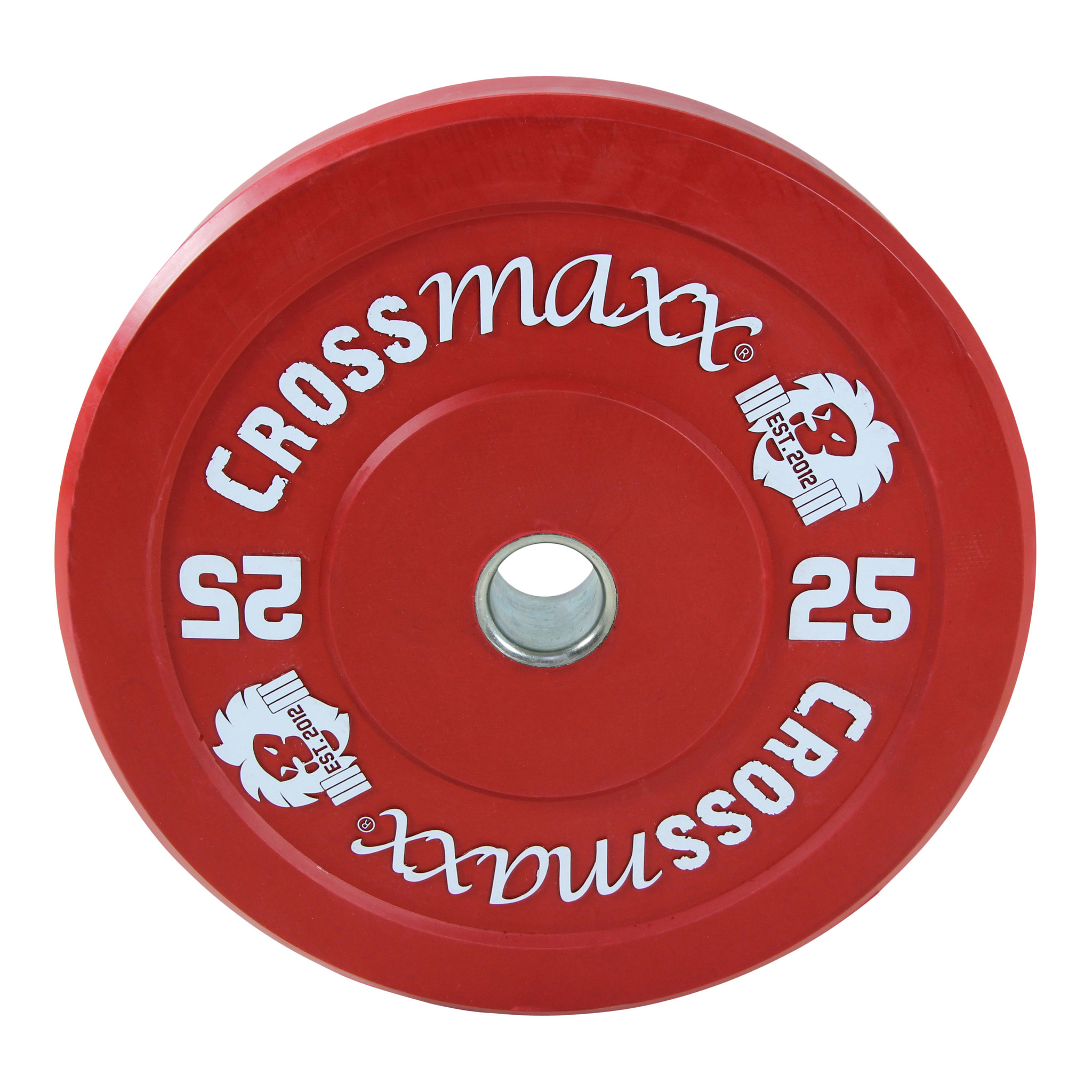 Crossmaxx Bumper Plate Rød - Crossmaxx Fitwell  - 7430436244205