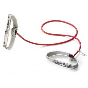 Theraband Træningselasitk Håndtag Rød Hårdhed - Thera-band Fitwell  - 087453217421
