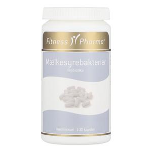 Fitness Pharma Mælkesyrebakterier Probiotika 100 Kaps - Fitness Pharma Fitwell - 5745325098664