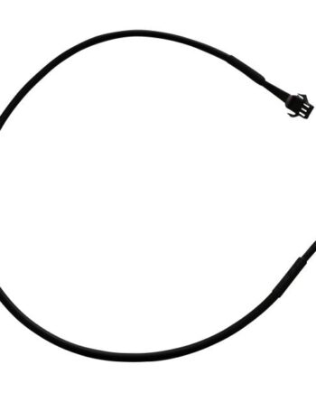 Powerme Ledning Med Sorte Stik Kort - Fitwell