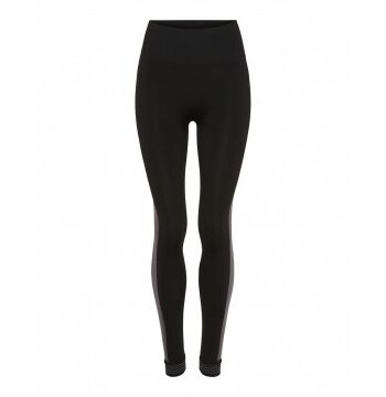 Leggings Melanie Sort Antracit Yoga Tøj Godkarmashop - Godkarmashop Fitwell