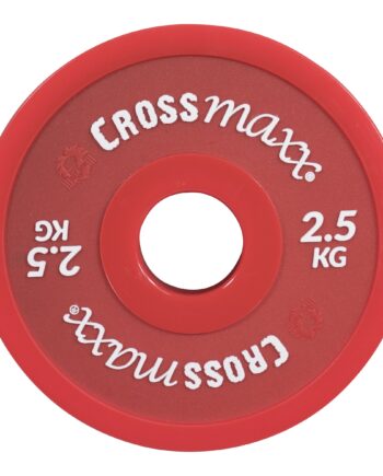 Crossmaxx Elite Fractional Vægtskive Red - Crossmaxx Fitwell  - 7430436938920