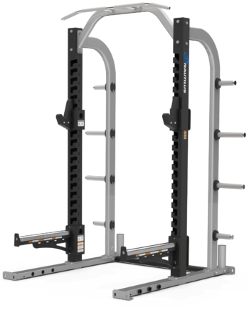 Nautilus Half Rack Sølv - Nautilus Fitwell  - 5714434039073