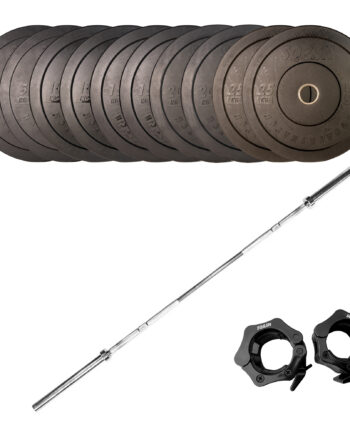 Sort Ampamp Vægtstangssæt 170 - Sq&sn Fitwell