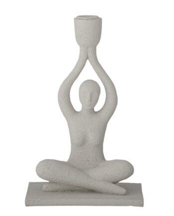 Hvid Stage Lucie Rå Dame Dyrker Yoga Bloomingville : - Bloomingville Fitwell  - 5711173282685