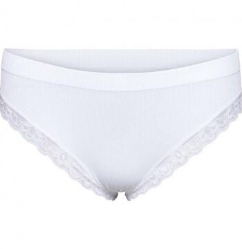 Hvid Trusse Feline Rib Størrelse: Yoga Tøj Godkarmashop - Godkarmashop Fitwell