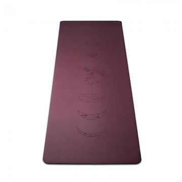 Yoga Måtte Månefase Aubergine Yoga Måtte Godkarmashop - Fitwell
